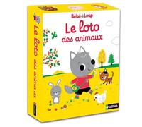 Nathan – Jeu d'éveil – Bébé loup : Le loto des animaux – Dès 2 ans