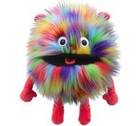 The Puppet Company Baby Monster Marionnette à Main Arc-en-Ciel Mini Personnage en Peluche pour Enfants - Jouet interactif comptine pour raconter des Histoires, Apprendre, Imaginer, Jeux de rôle et