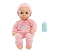 Bebe ne ma premiere poupee bebe Annabell - Blue Eyes: Baby Doll a corps doux realiste pour les enfants de 1 ans et les yeux ouverts et fermer la