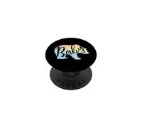 Bébé Ours Mignon dégradé Pastel Couleur Douce Design PopSockets PopGrip Adhésif