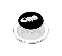 Bébé Ours Polaire, kwaii, Repos du Sportif, Mignon, Arctique PopSockets PopGrip pour MagSafe