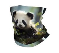 Bébé Panda dans La Forêt (Imprimé) Écharpe Tube Unisexe Headwrap Multifonctionnel Bandeau pour Cyclisme Extérieur Élastique Cache-Col