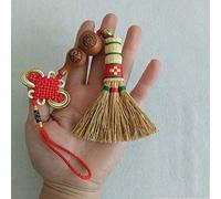 Bébé Pendentif De Balai De Chevet Décoration Mauvais Esprit Dormant Bébé Mini Balai, Plants De Sorgho, Fabrication De Paille(Colour:Bonne Chance)