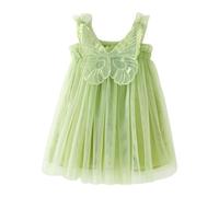 Bébé Petites Enfant Fille Robe sans Manches Enfant en Bas Âge Filles Tulle Bretelles Robes Petite Fille pour La Fête Anniversaire Mariage Robe Danse Fête Princesse Robes Vêtements Gilet Filles