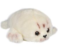 Bébé Phoque Blanc-33 Cm (Longueur)-Phoque,Phoque-Peluche,Doudou