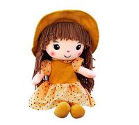 Bébé Poupée en Peluche et Chiffon 40CM - Doudou Poupon Plush Toys Mignonne pour Fille - Meilleur Cadeau Naissance, Noël, Anniversaire, Valentin