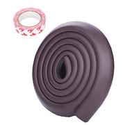Bébé Protection d'Angles 2Mètres Enfant Sécurité Protection avec Fort Adhésif 3M épaissie Mousse Coussin Anti-Collision Forme U Bande Rebords Protège Coins de Bord pour Table Mur Lit Meubles