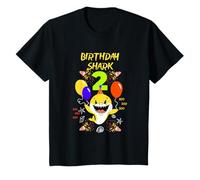 Bébé requin 2ème anniversaire pour enfant de 2 ans T-Shirt