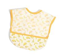 Bébé Riz Poche Étanche Bavoir Infant Manger Des Vêtements Imperméable Salive Serviette Enfants Bavoir Coton Sans Manches Anti-Dressing Banane