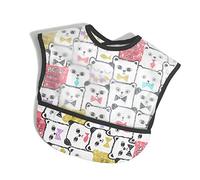 Bébé Riz Poche Étanche Bavoir Infant Manger Des Vêtements Imperméable Salive Serviette Enfants Bib Coton Sans Manches Anti-Usure Panda