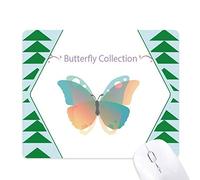 bébé rose & amp; blue butterfly collection tapis de souris green pine tree tapis en caoutchouc