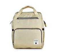 Bébé sac à langer, sac à dos Nappy avec voyage imperméable, sac à langer de maternité grande capacité Wide-Open Sac à dos de maman de sac à dos pour le transport de bébé 10 "x16" x8 "(Khaki)