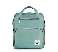 Bébé sac à langer, sac à dos Nappy avec voyage imperméable, sac à langer de maternité grande capacité Wide-Open Sac à dos de maman de sac à dos pour le transport de bébé 10 "x16" x8 " (Vert)