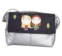Bébé Sac à main de cuir synthétique avec corchetes en Poignée