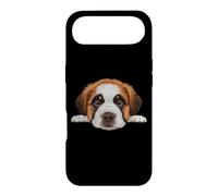 Bébé Saint Bernard Chiot Gros Plan Chien Portrait Coque pour iPhone Air