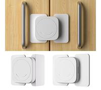 Bébé Sécurité Serrures 16 pcs de Cabinet Enfant, Sécurité Bébé Placard Bloque Porte, Sécurité Tiroir Serrure d'armoire pour Armoire, Fenêtre, Réfrigérateur, Tiroirs, Sans Perçage