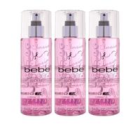 Bebe Sheer by bebe for Women - 8,4 oz Body Mist - Lot de 3