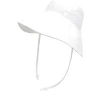 Bébé Su Chapeau Big Brim Su Hat Été Sprig Enfants Bob Hat pour Filles Garçons Cotto Lie Childre Cap Plage Voyage Chapeaux Enfants, White, S
