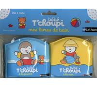Bébé T'choupi - Bébé T'choupi À La Mer - Bébé T'choupi À La Piscine - Mes Livres De Bain