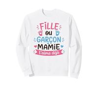 Bebe Tenue Baby Shower rmamie Annonce Grossesse Grand Mere Sweatshirt
