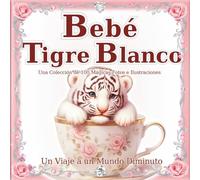 Bebé Tigre Blanco: Un mundo de pequeños tigres que caben en tu mano: Enamórate de su adorable y digno encanto en este libro de arte con 100 escenas ... recomendado como regalo o libro de mesa.