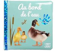 Bébé touche-à-tout - Au bord de l'eau - Livre matières bébé - Imagier photo avec matières à toucher - Dès 12 mois