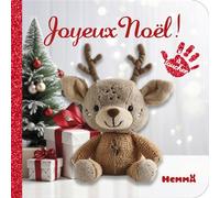 Bébé touche-à-tout - Joyeux Noël - Collectif - Hemma - cartonné - Album éveil dès la naissance