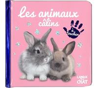 Bébé touche-à-tout - Les animaux câlins - Livre matières bébé - Imagier photo à toucher - Dès 12 mois