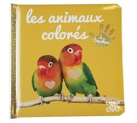 Bébé touche-à-tout - Les animaux colorés - Imagier photo avec matières à toucher - Dès 12 mois