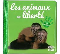 Bébé touche-à-tout - Les animaux en liberté - Livre matières bébé - Imagier photo avec matières à toucher - Dès 12 mois