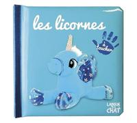 Bébé touche-à-tout - Les licornes - Imagier photo avec matières à toucher - Féerie - Dès 12 mois