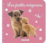 Bébé touche-à-tout - Les petits mignons - Livre matières bébé - Livre d'éveil - Imagier photo - matières à toucher - 12 mois