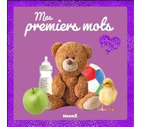 Bébé touche-à-tout - Mon grand Bébé touche-à-tout - Mes premiers mots - livre matières - Livre à toucher - livre bébé - Imagier photos - 1 an