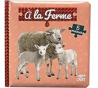 Bébé touche-à-tout - Mon livre puzzle - Imagier - À la ferme - Dès 18 mois