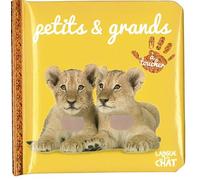 Bébé touche-à-tout - Petits et grands - Imagier photo avec matières à toucher - Animaux - Dès 12 mois