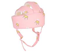 Bébé Tout-petit Casque de Protection de Tête Ajustable Casques de Sécurité en Coton Chapeau Anti-collision Protéger La Tête Casquette de Protection Réglable pour Apprendre à Ramper et Marcher