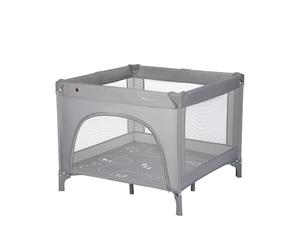 Bebeconfort Adonis Lit Parapluie & Parc Bébé 2-en-1, 0-15 kg, Mineral Gray | Lit Bébé Pliable Compact, 0-3 Ans, Fenêtre d'Entrée Latérale, Grand Matelas Rembourré, Facile à Plier