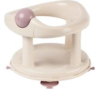 Bebeconfort, Anneau de Bain Pivotant, Siège de Bain Bébé, Ergonomique, de 6 mois à 12 mois, jusqu’à 10 kg, Beige