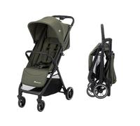 Bebeconfort Azur, Poussette Canne Compacte, 0-3 ans (15 kg), Poussette Bébé Légère, Pliage Automatique à Une Main, Inclinaison Jusqu'en Position Allongée, Panier Spacieux, Mineral Green