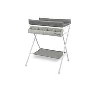 Bébé Confort – Baltic Baignoire & Table à langer 2-en-1 – 0–12 mois, rangement compact, Grey Mist