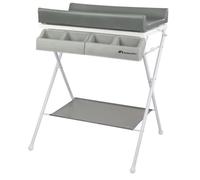 Bébé Confort – Baltic Baignoire & Table à langer 2-en-1 – 0–12 mois, rangement compact, Grey Mist