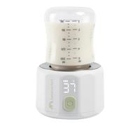 Bebeconfort Chauffe-biberon digital nomade, Chauffe-biberon portable pour bébé, Compact L6,5 x l6,5 x h8 cm, Poids léger (280 g), Écran digital, Batterie durable, Contrôle de la température