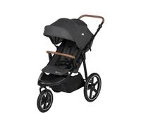Bebeconfort Cloudy, Poussette Tout Terrain, 0 à 4 ans (22 kg max.), Poussette Canne Bébé Inclinable, Pliage Rapide, Poussette 3 Roues, Guidon Réglable, Panier de Rangement Spacieux, Mineral Graphite