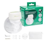 Bebeconfort Discreet Tire lait electrique main libre, Tire-lait nomade, expression silencieuse (51 db), 3 modes d'expression, 15 réglages d'intensité, batterie longue durée, grand conteneur de 210ml