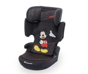 Bebeconfort Disney RoadSafe i-Size Siège Auto, 100-150 cm, Authentic Mickey | Rehausseur Voiture Enfant, 3.5-12 Ans, Pliable et Léger, Installation avec Ceinture de Sécurité, 14 Positions d'Appui-tête