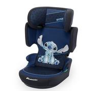 Bebeconfort Disney RoadSafe i-Size Siège Auto, 100-150 cm, Authentic Stitch | Rehausseur Voiture Enfant, 3.5-12 Ans, Pliable et Léger, Installation avec Ceinture de Sécurité, 14 Positions d'Appui-tête