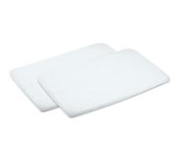 BEBECONFORT Draps de Lit pour berceau CALIDOO/AMARA, lot de 2, BLANC