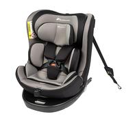 Bebeconfort EvolveFix i-Size, ISOFIX Siège Auto 360, 0-12 Ans, 40-150 cm, 9 Positions d'Appui-tête, 4 Positions d'Inclinaison, Protection Contre les Chocs Latéraux, Top Tether, Grey Mist