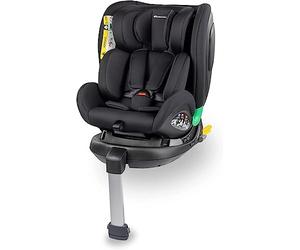Bebeconfort EvolveFix Plus i-Size, Siege Auto 360, 0-12 Ans, 40-150 cm, Siège Auto ISOFIX, 10 Positions d'Appui-tête, 4 Positions d'Inclinaison, Protection Contre les Chocs Latéraux, Black Mist