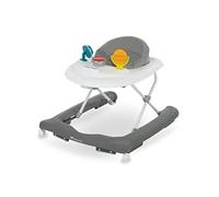 Bebeconfort Explorer Trotteur pour bébé avec plateau d'activités musical amovible, Trotteur bébé facilement pliable, De 6 à 18 mois, Jusqu'à 12 kg, Gray Mist